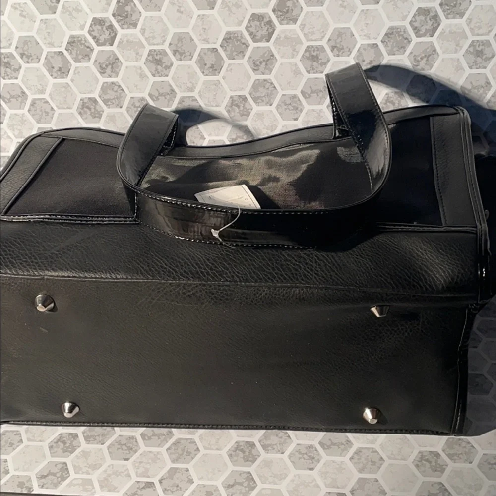 Black PetCarrying Bag/purse - 16”x10”x6.5” new